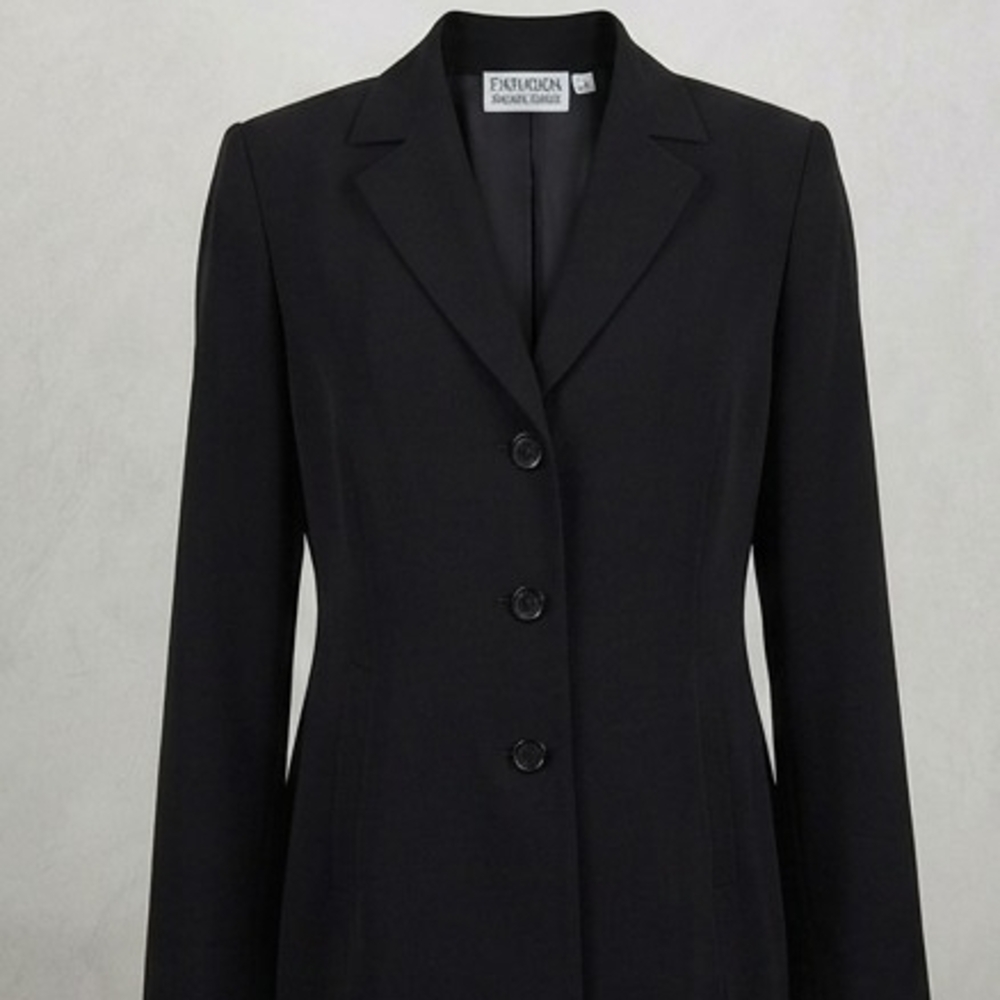 UNIFORM John Paul Richard Black Blazer Jacket - Size 10 - NWOT